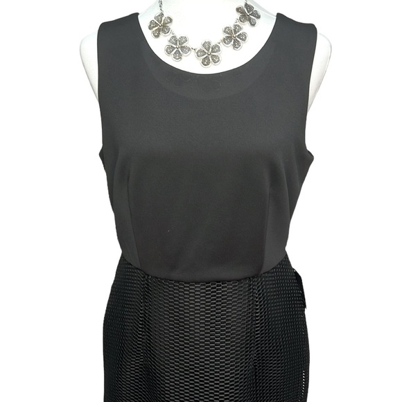 I.N. San Francisco Net Skirt Dress Black - Picture 2 of 7